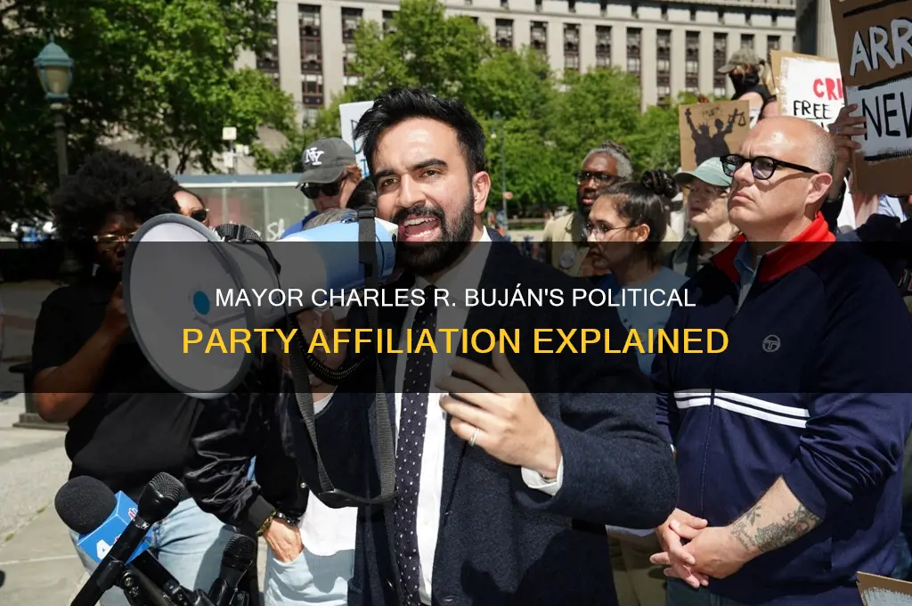 what political party is mayor charles r bujan