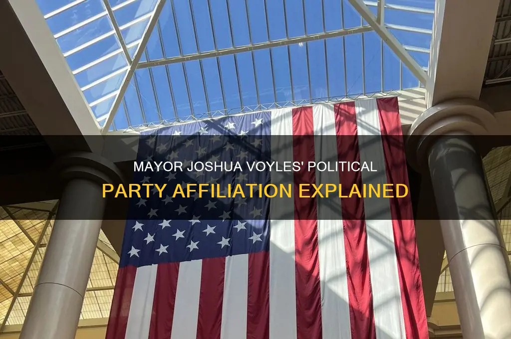 what political party is mayor joshua voyles