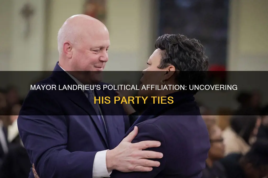 what political party is mayor landrieu
