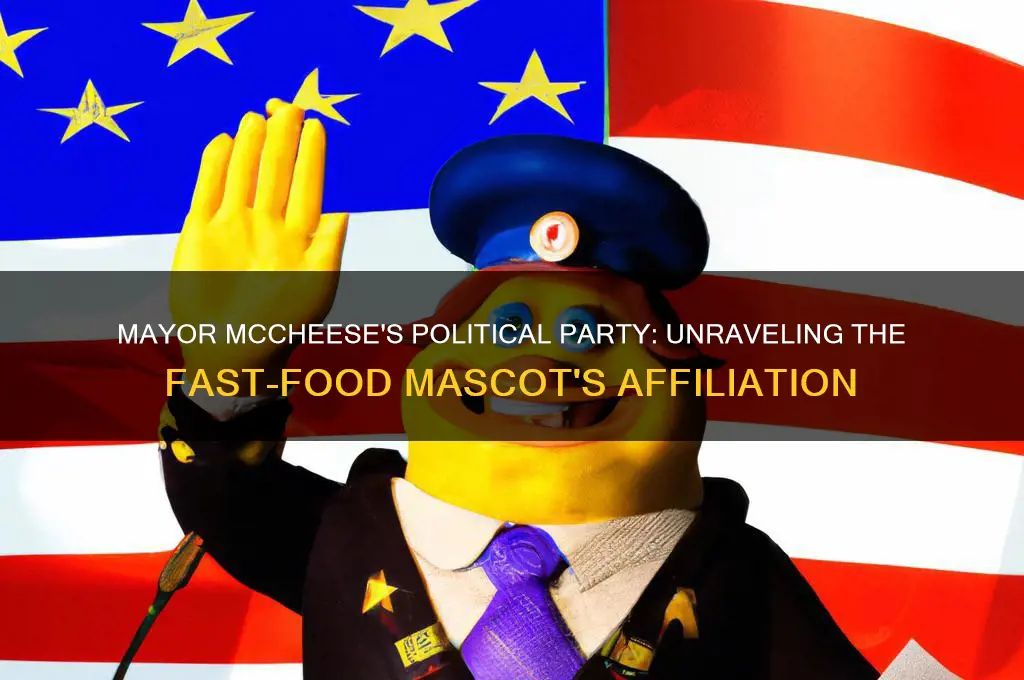 what political party is mayor mccheese