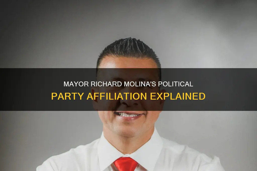 what political party is mayor richard molina