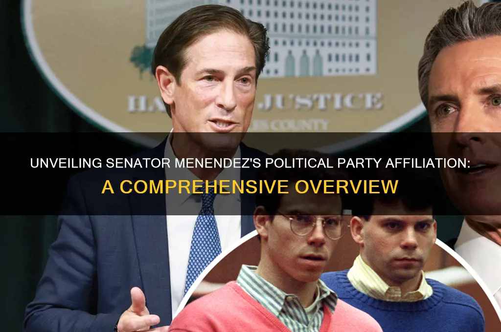 what political party is menendez