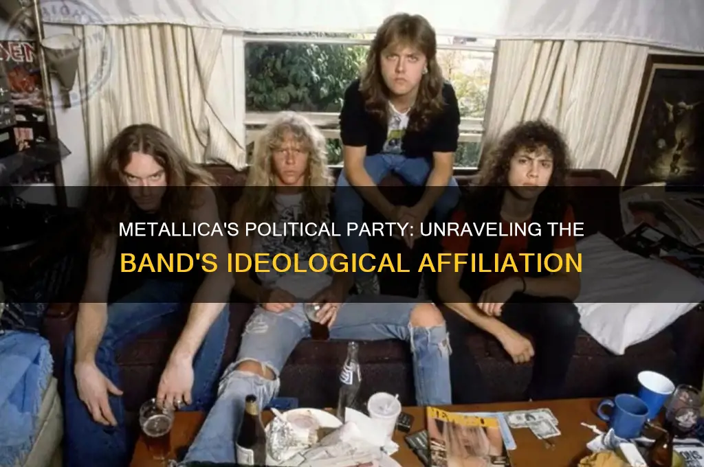 what political party is metallica