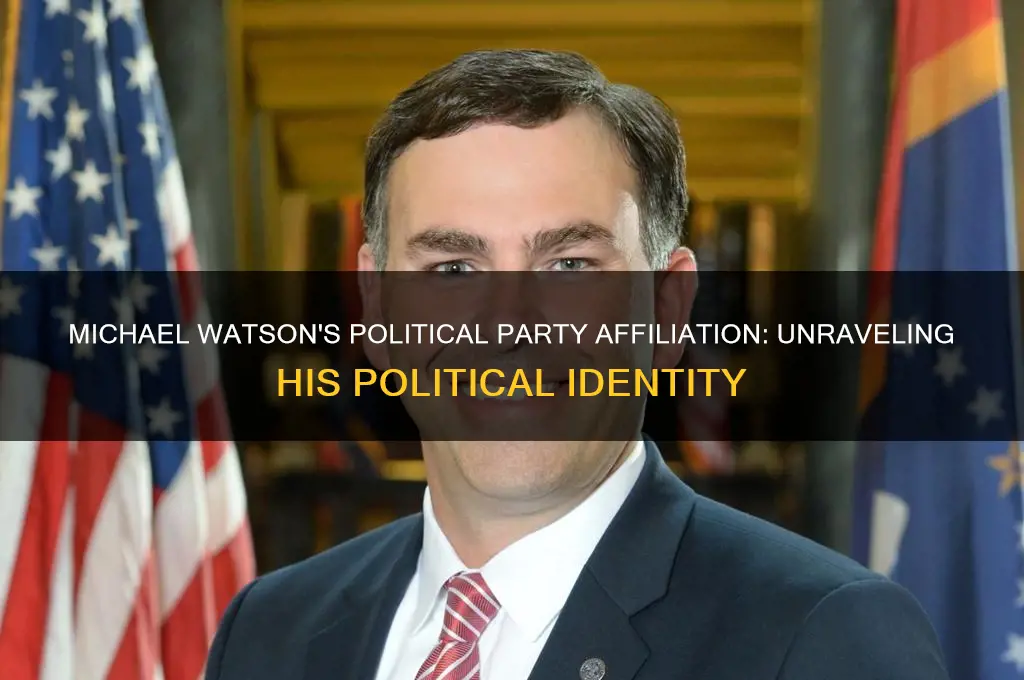 what political party is michaal waston