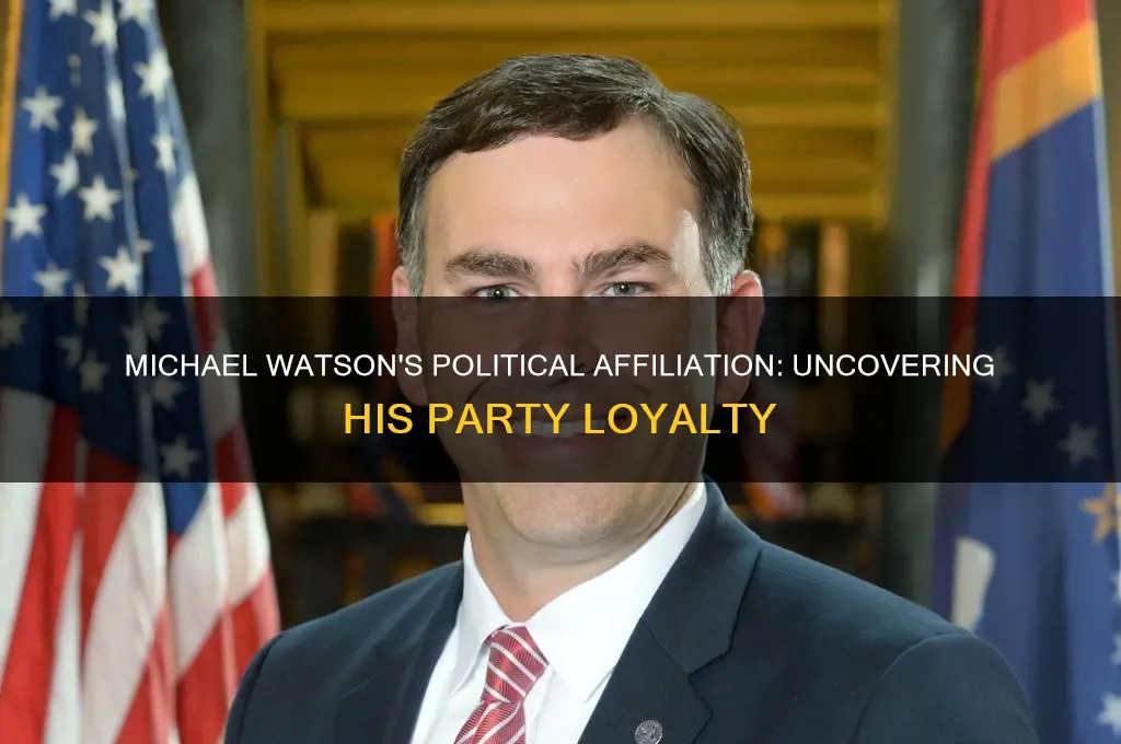 what political party is michaal watson