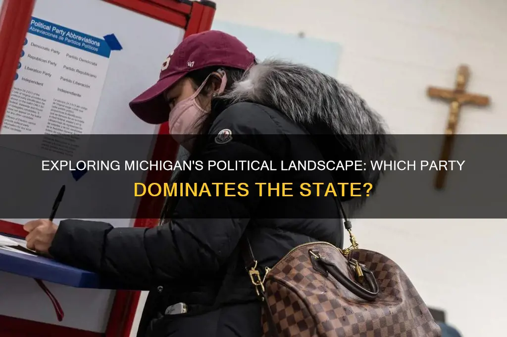 what political party is michigan
