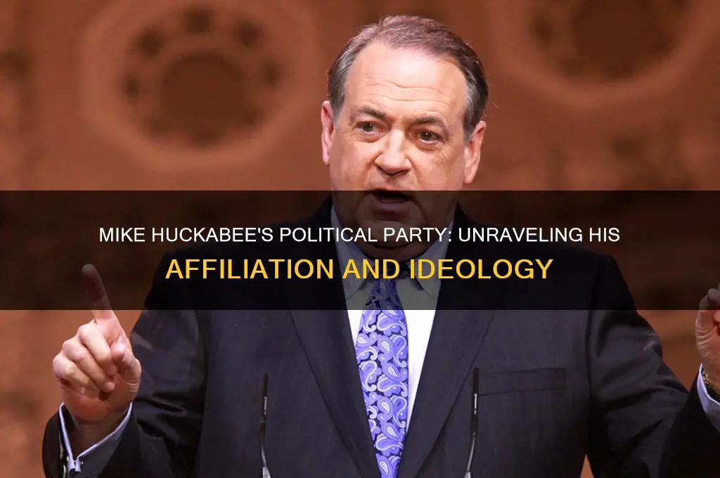 what political party is mike huckabee