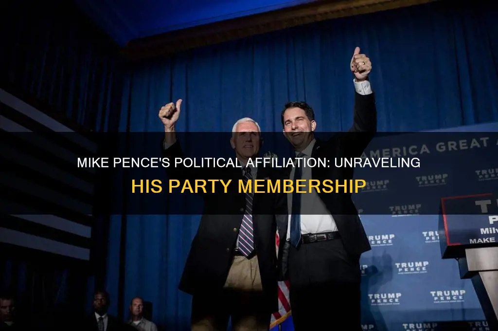 what political party is mike pence in