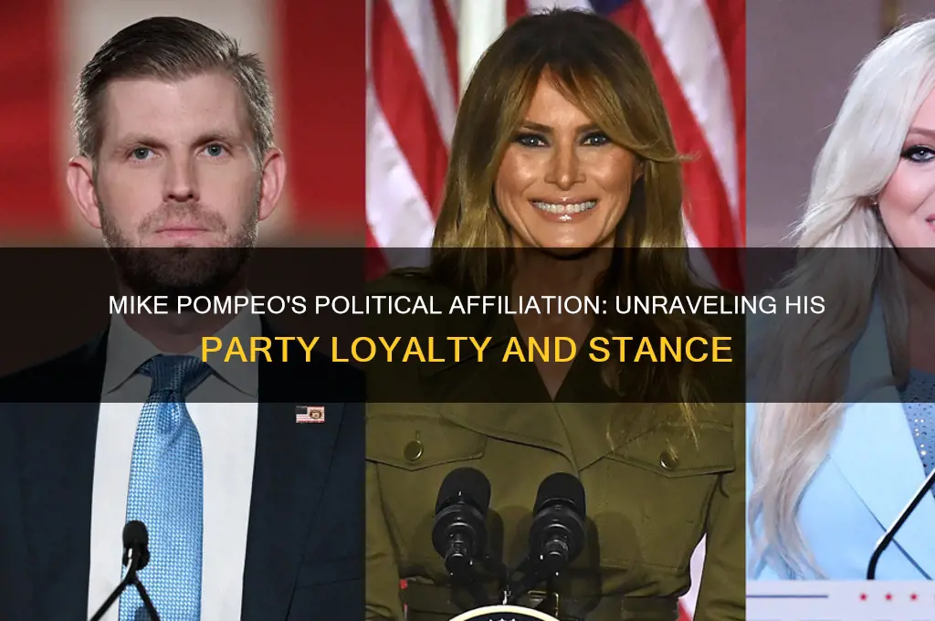 what political party is mike pompeo