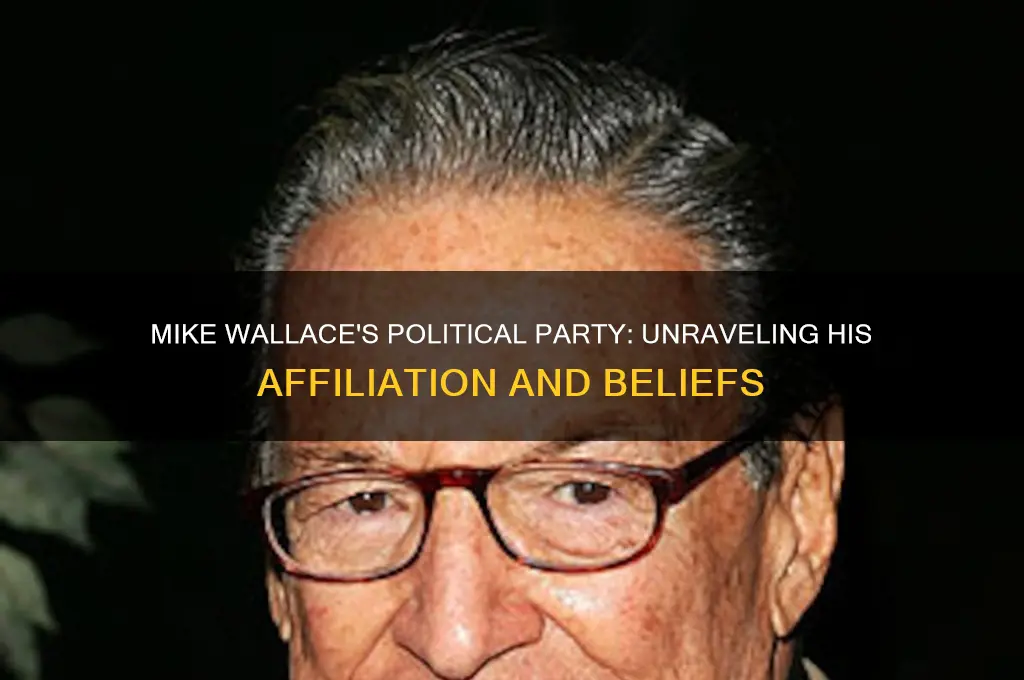 what political party is mike wallace