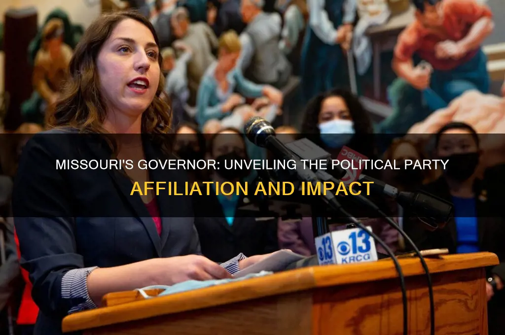 what political party is missouri governor