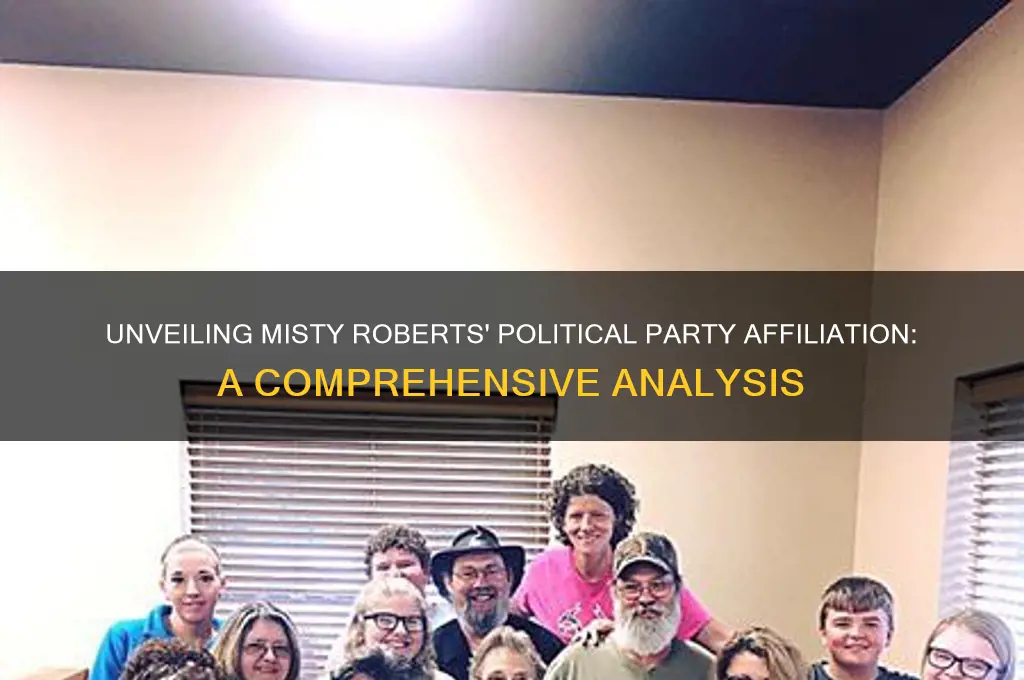 what political party is misty roberts