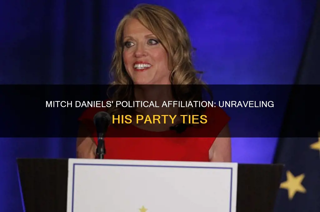 what political party is mitch daniels