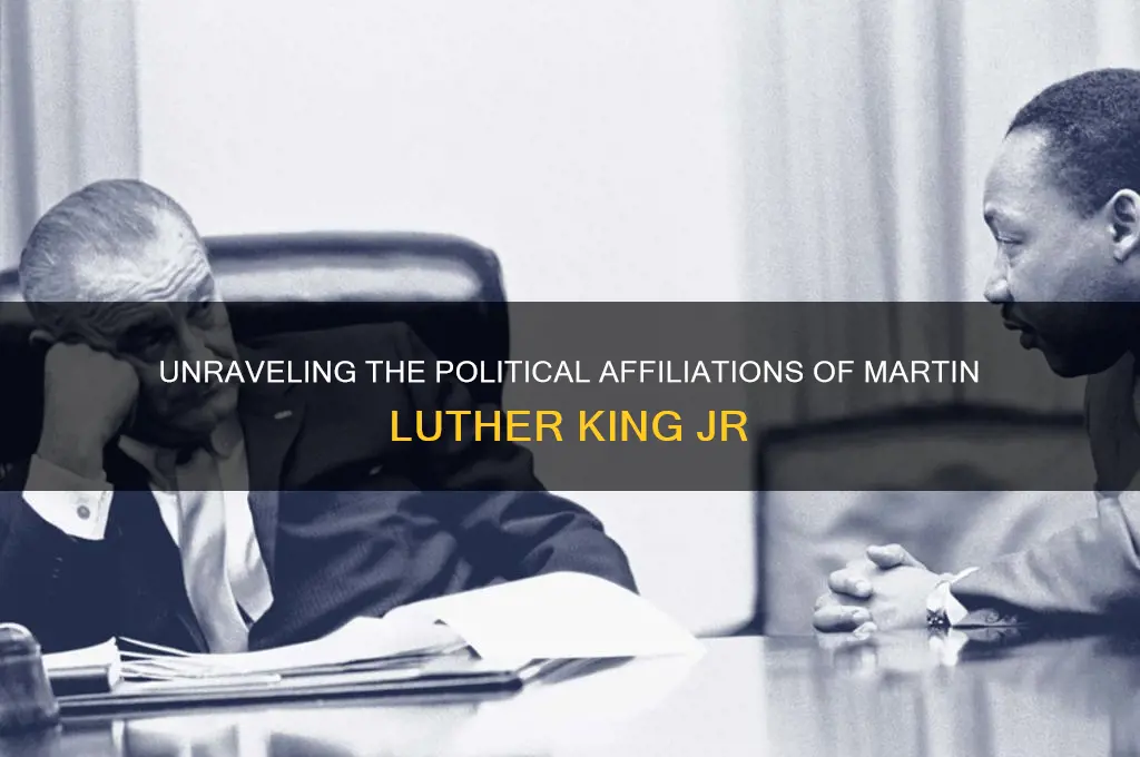 what political party is mlk