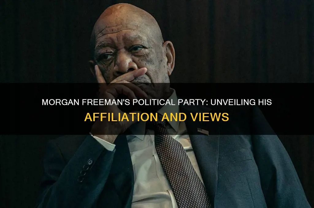 what political party is morgan freeman