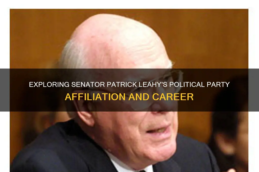 what political party is mr leahy