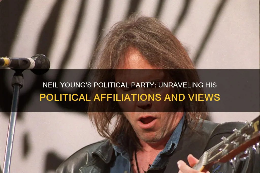 what political party is neil young