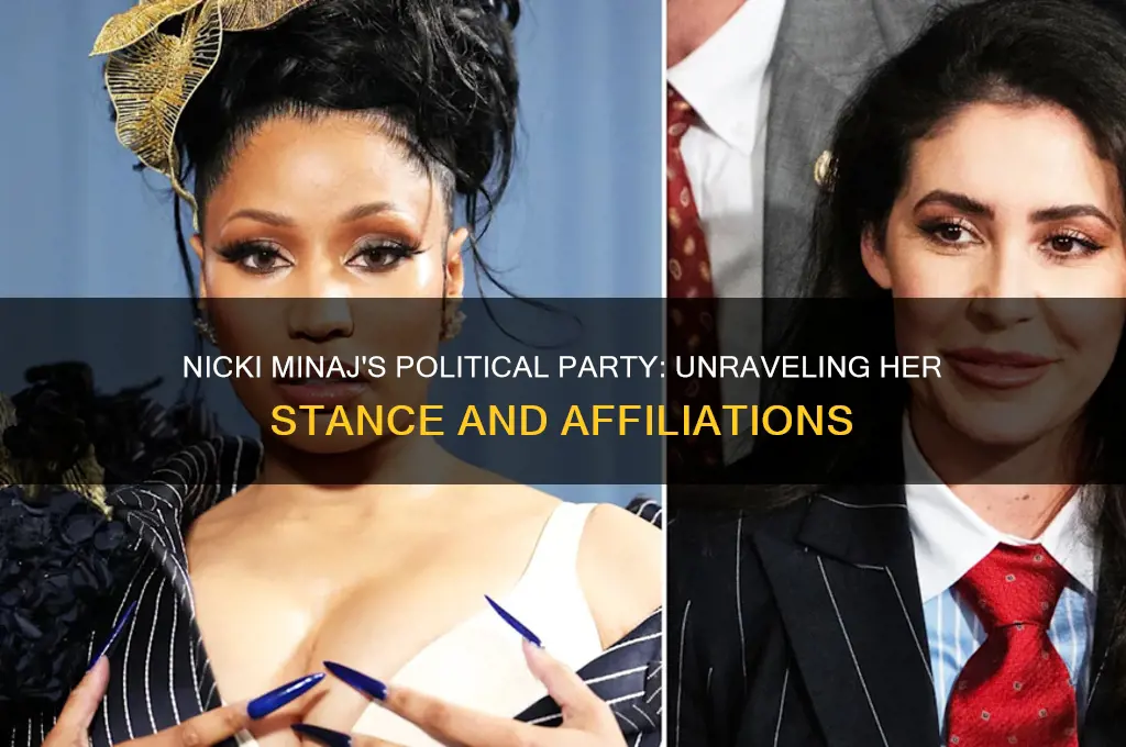 what political party is nicki minaj