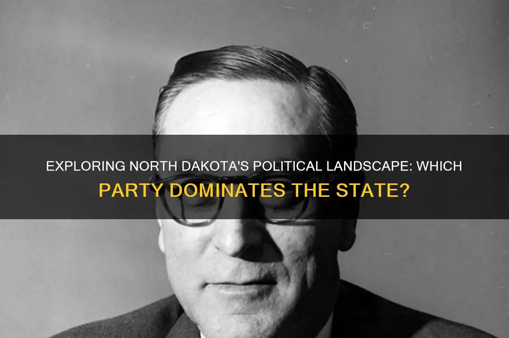 what political party is north dakota