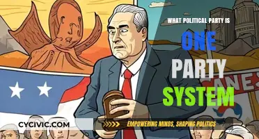 Understanding the Dynamics of a One-Party Political System