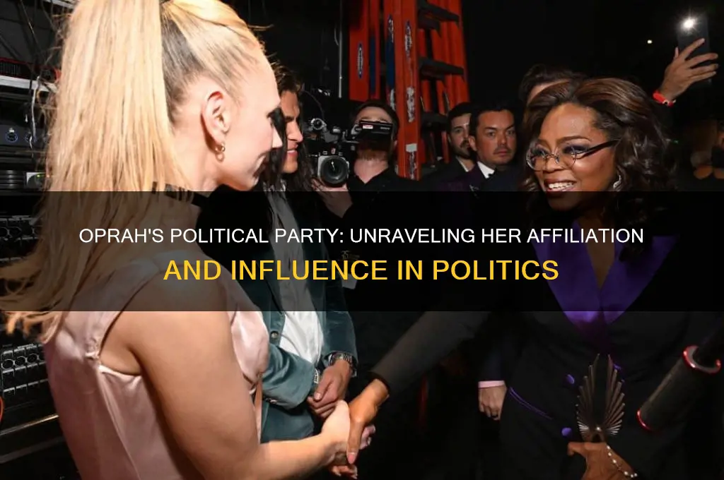 what political party is oprah