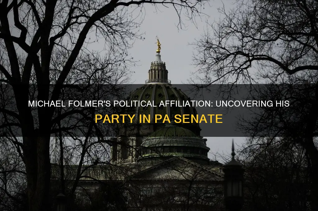 what political party is pa state senator michael folmer