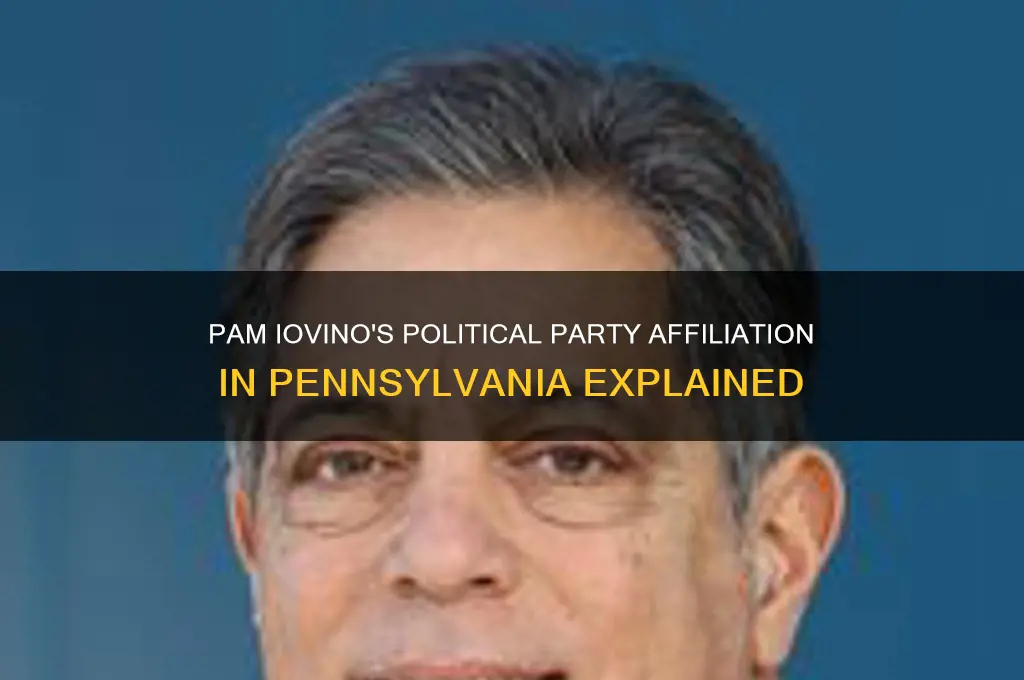 what political party is pam iovino in pa