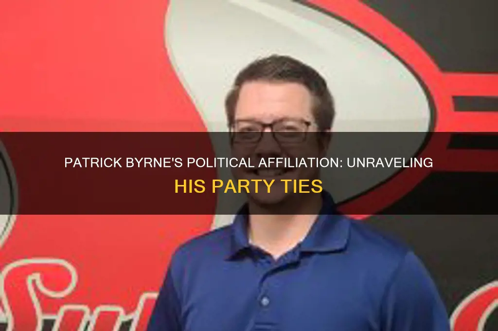 what political party is patrick byrne