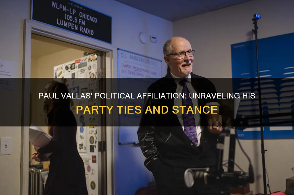 what political party is paul vallas