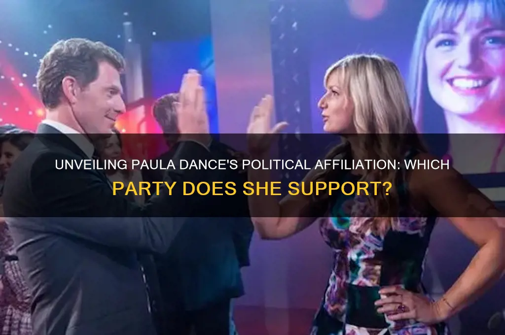 what political party is paula dance