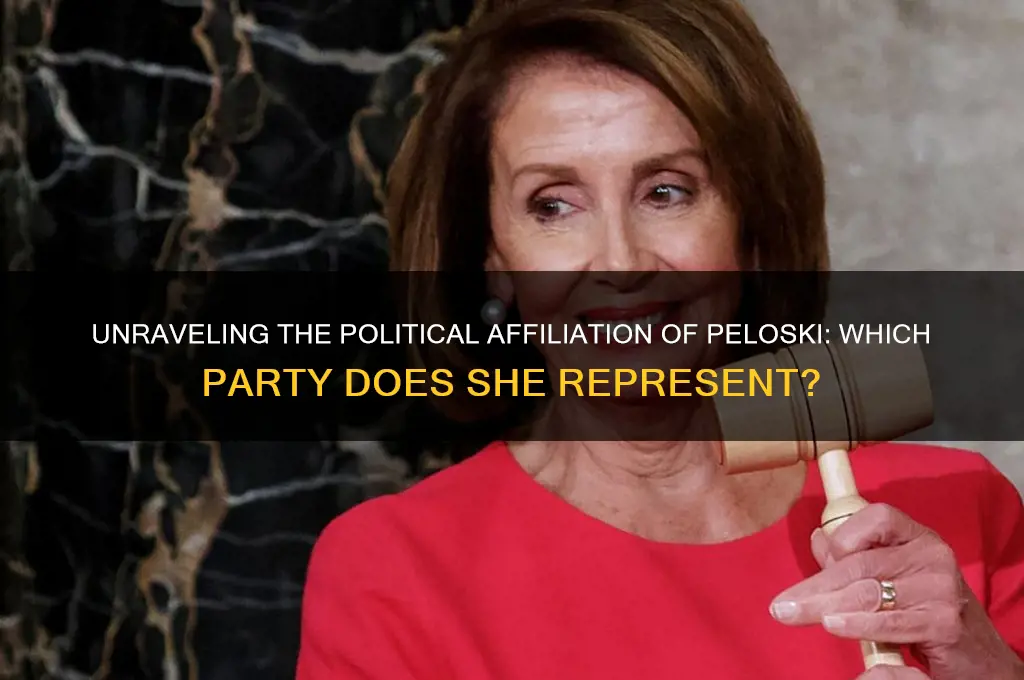 what political party is peloski
