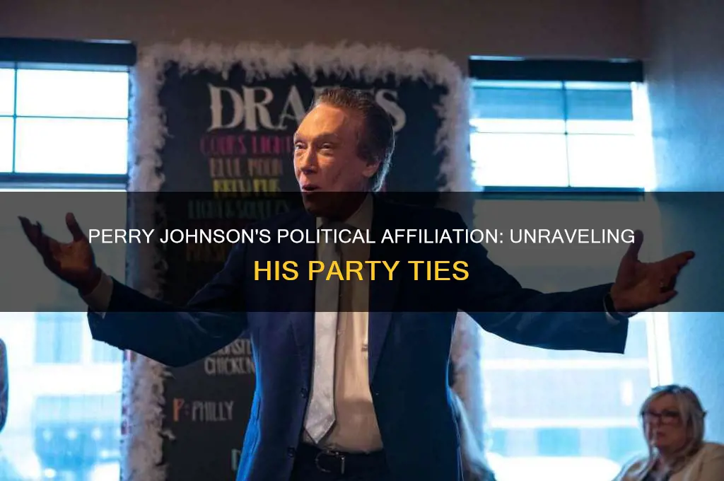 what political party is perry johnson