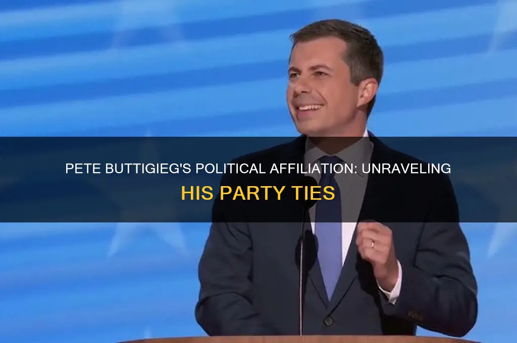 what political party is pete buttigieg