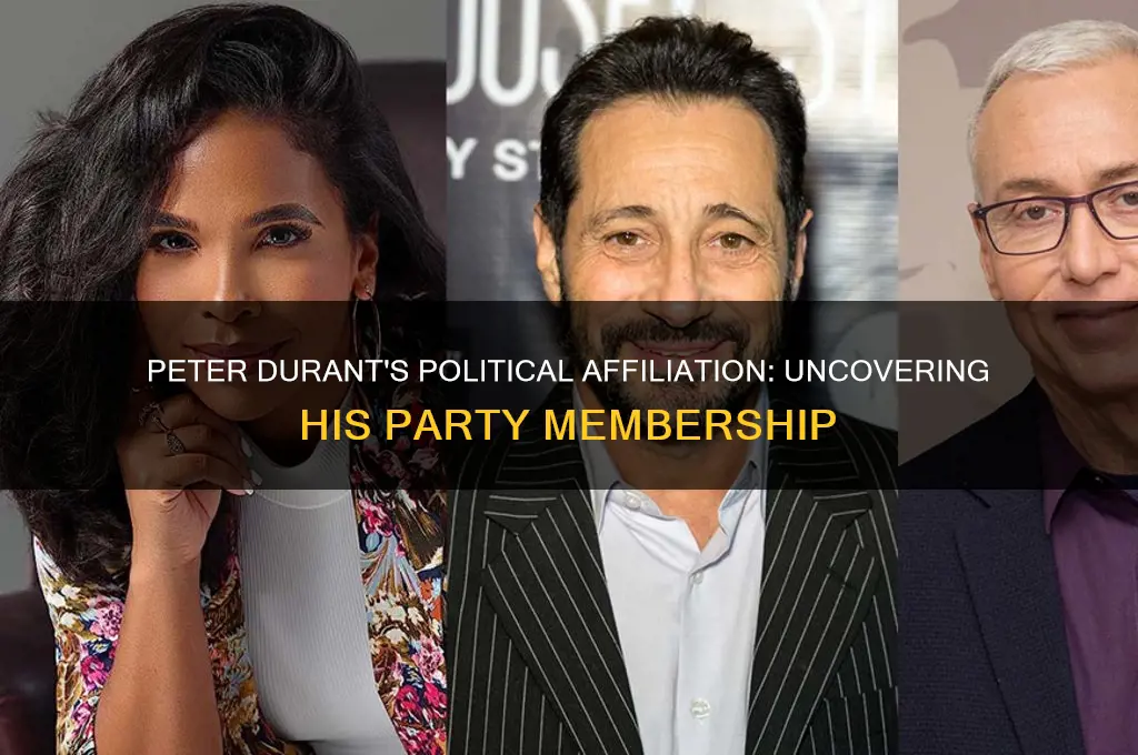 what political party is peter durant apart of