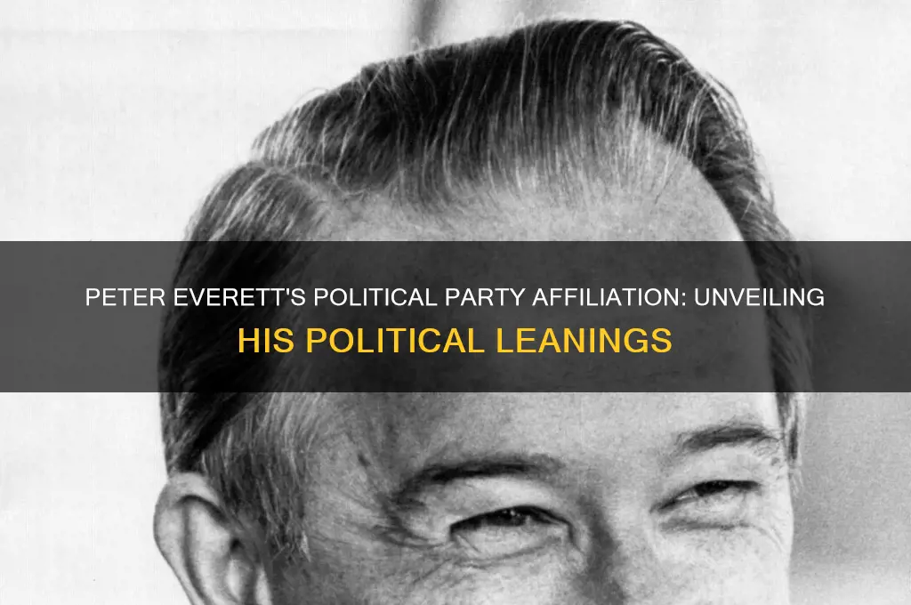 what political party is peter everett in