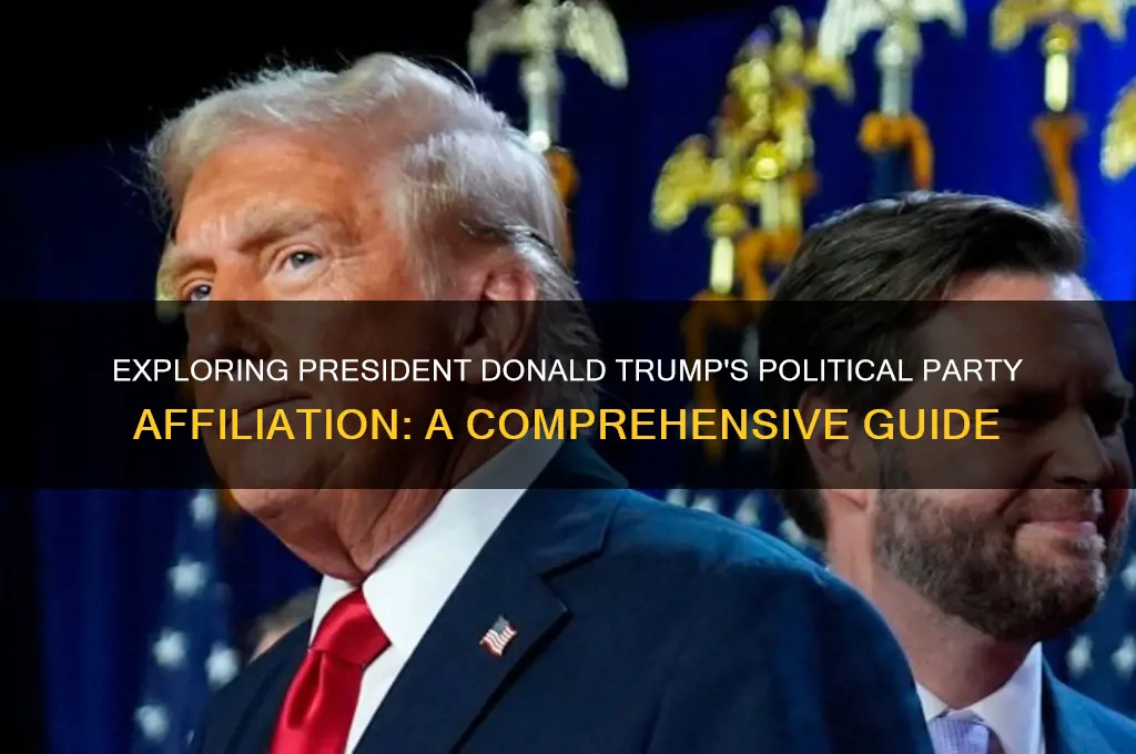 what political party is president donald trump in