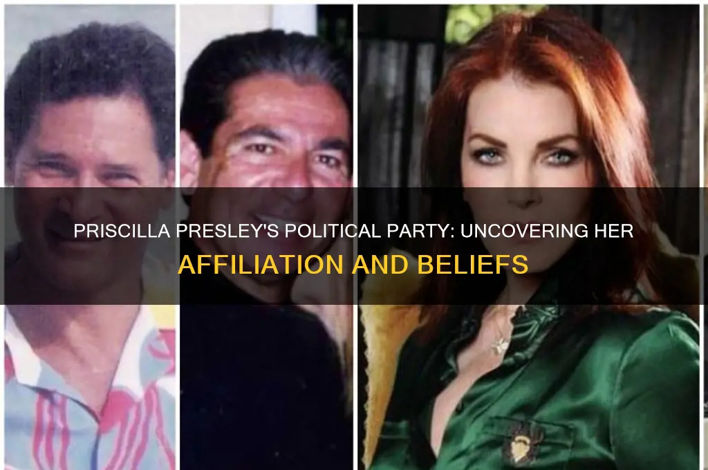 what political party is priscilla presley