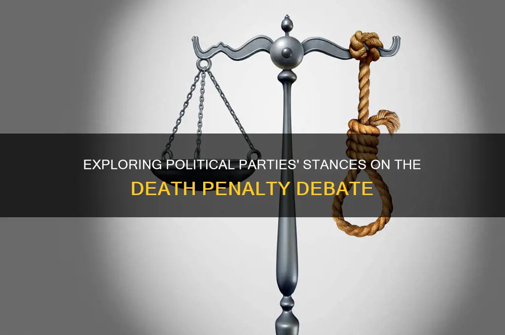 what political party is pro death penalty