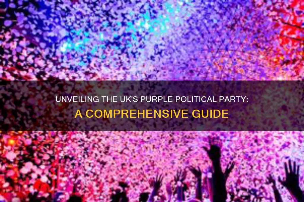 what political party is purple uk