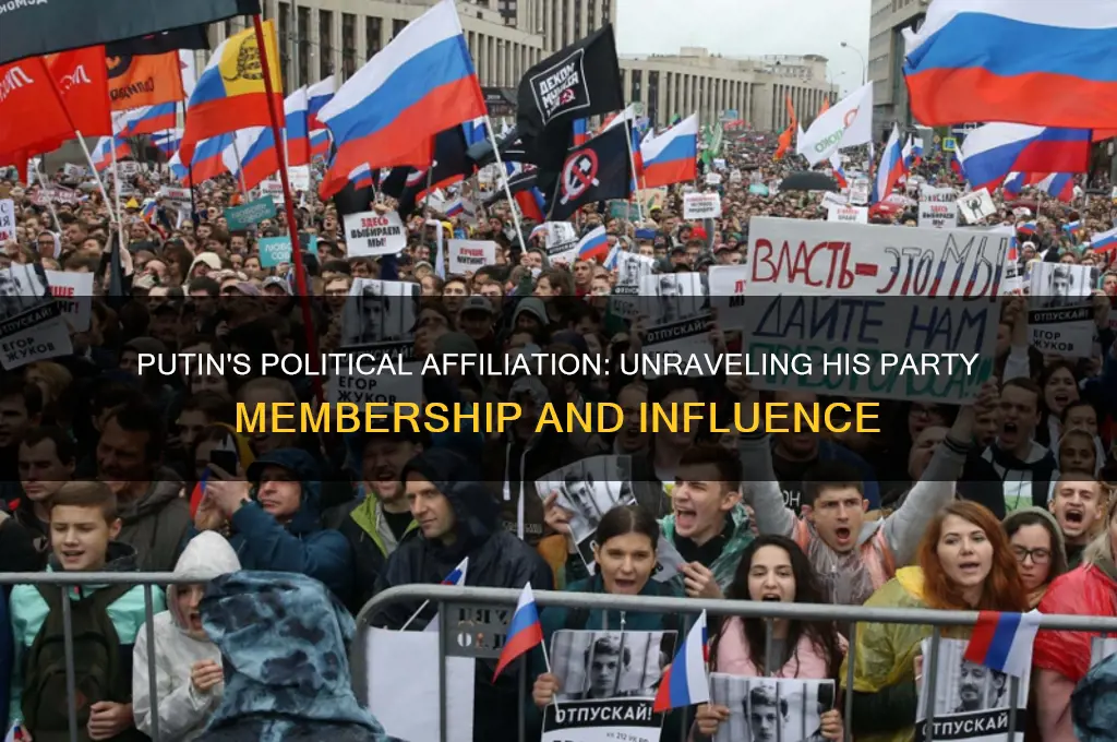 what political party is putin a member of