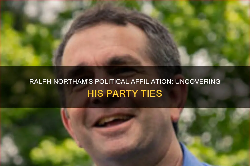 what political party is ralph northam