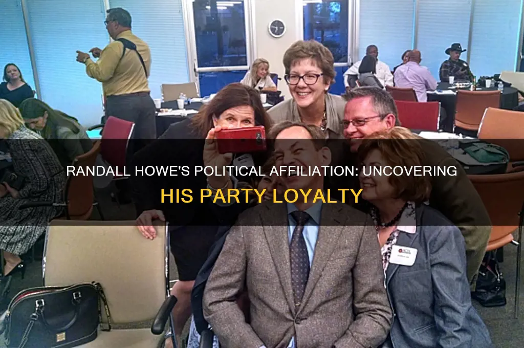 what political party is randall howe