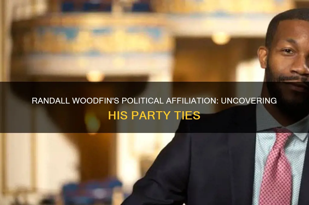 what political party is randall woodfin