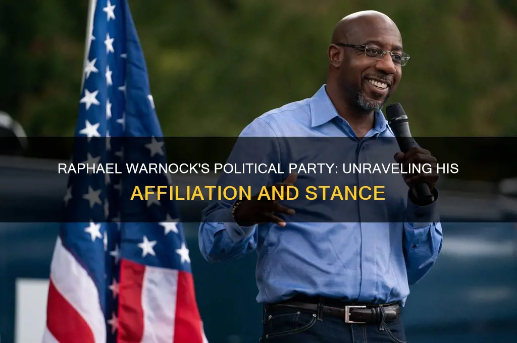 what political party is raphael warnock