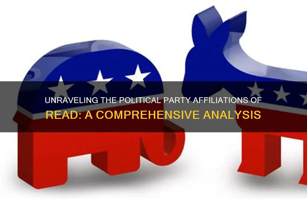 what political party is read