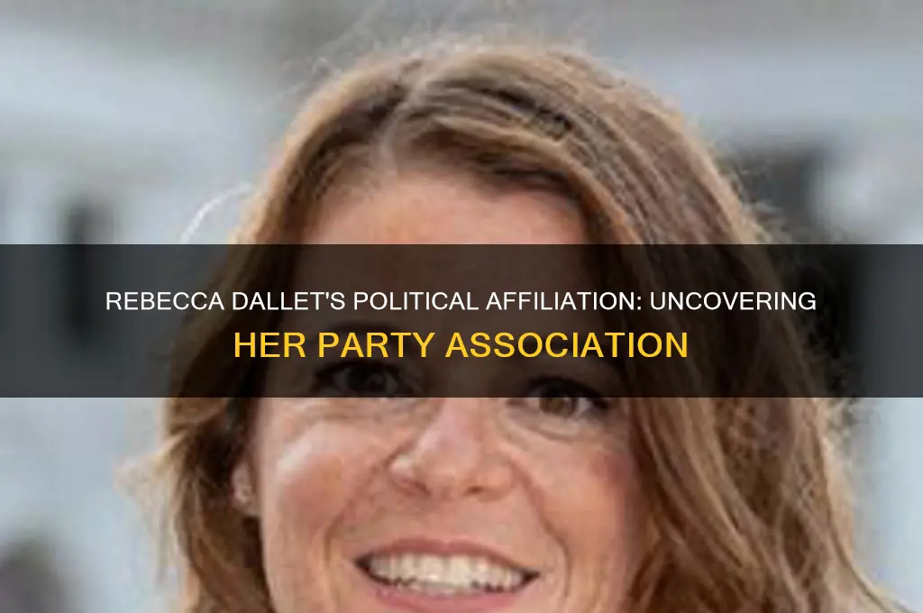what political party is rebecca dallet associated with