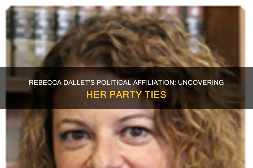 what political party is rebecca dallett