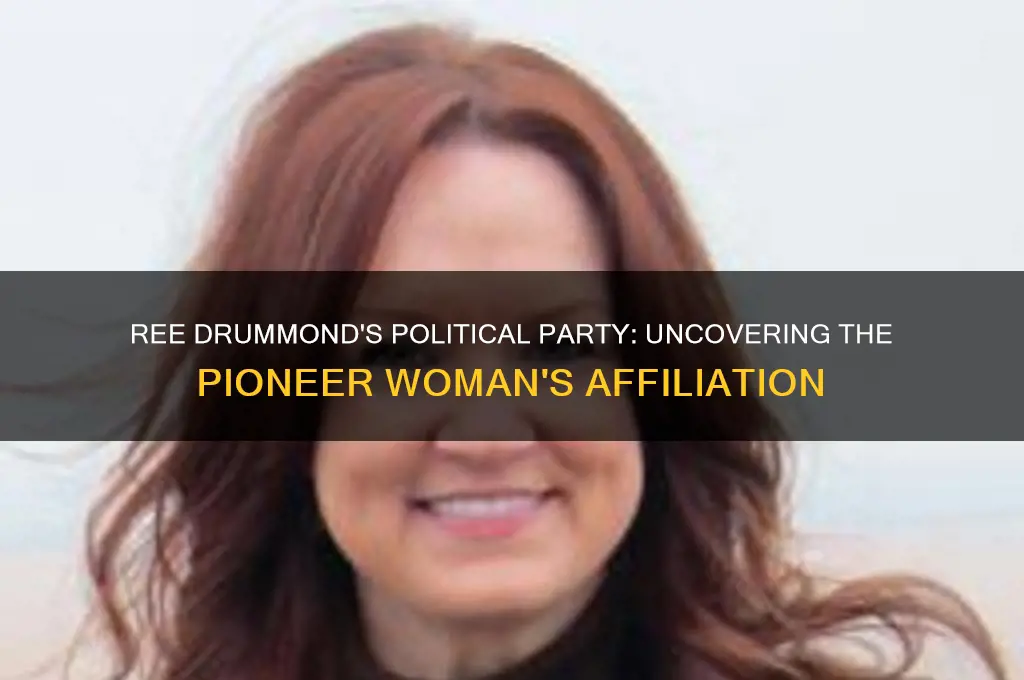 what political party is ree drummond