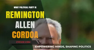 Unveiling Remington Allen Cordoa's Political Party Affiliation: A Comprehensive Analysis
