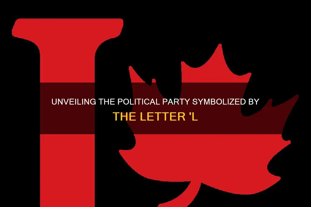 what political party is represented by an l
